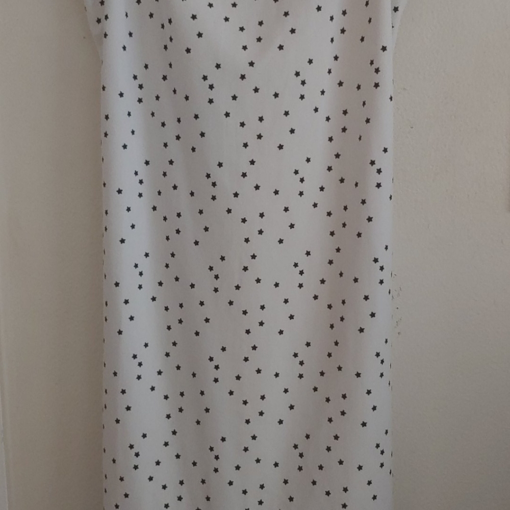 White and star dress